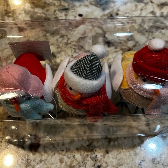 NEW Wondershop Mini FabricColorful Winter Clad Trio Bird Set, 2021 - Picture 6 of 7